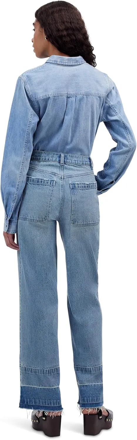 Madewell Women's Medium Patch Pocket Emmett in Banning