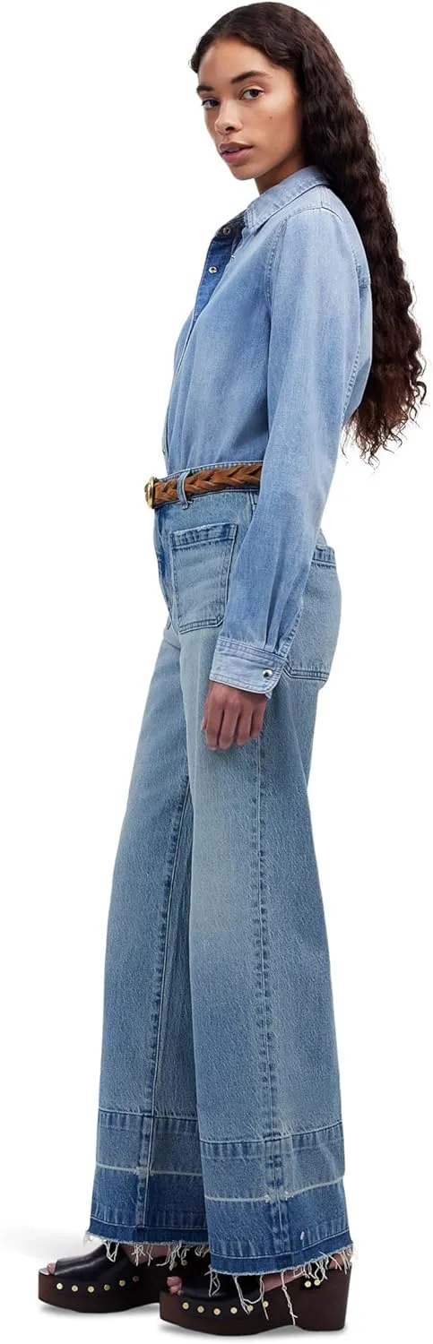 Madewell Women's Medium Patch Pocket Emmett in Banning