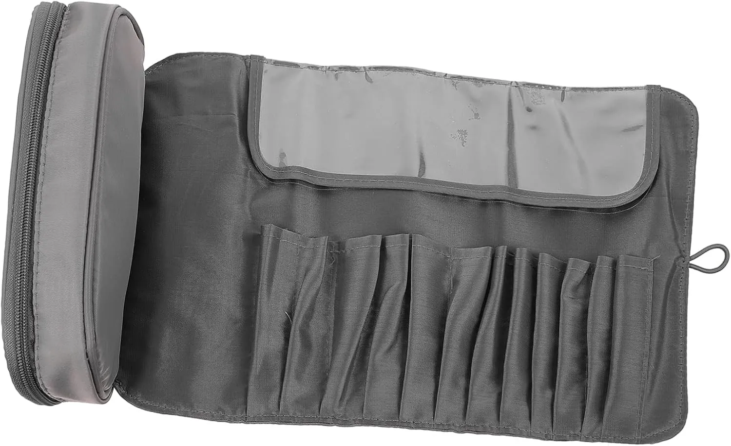 Make up Box Toiletry Bag Travel Pouch Makeup Brush Bag Makeup Brush Pouch Compact Organizer for Travel Gray