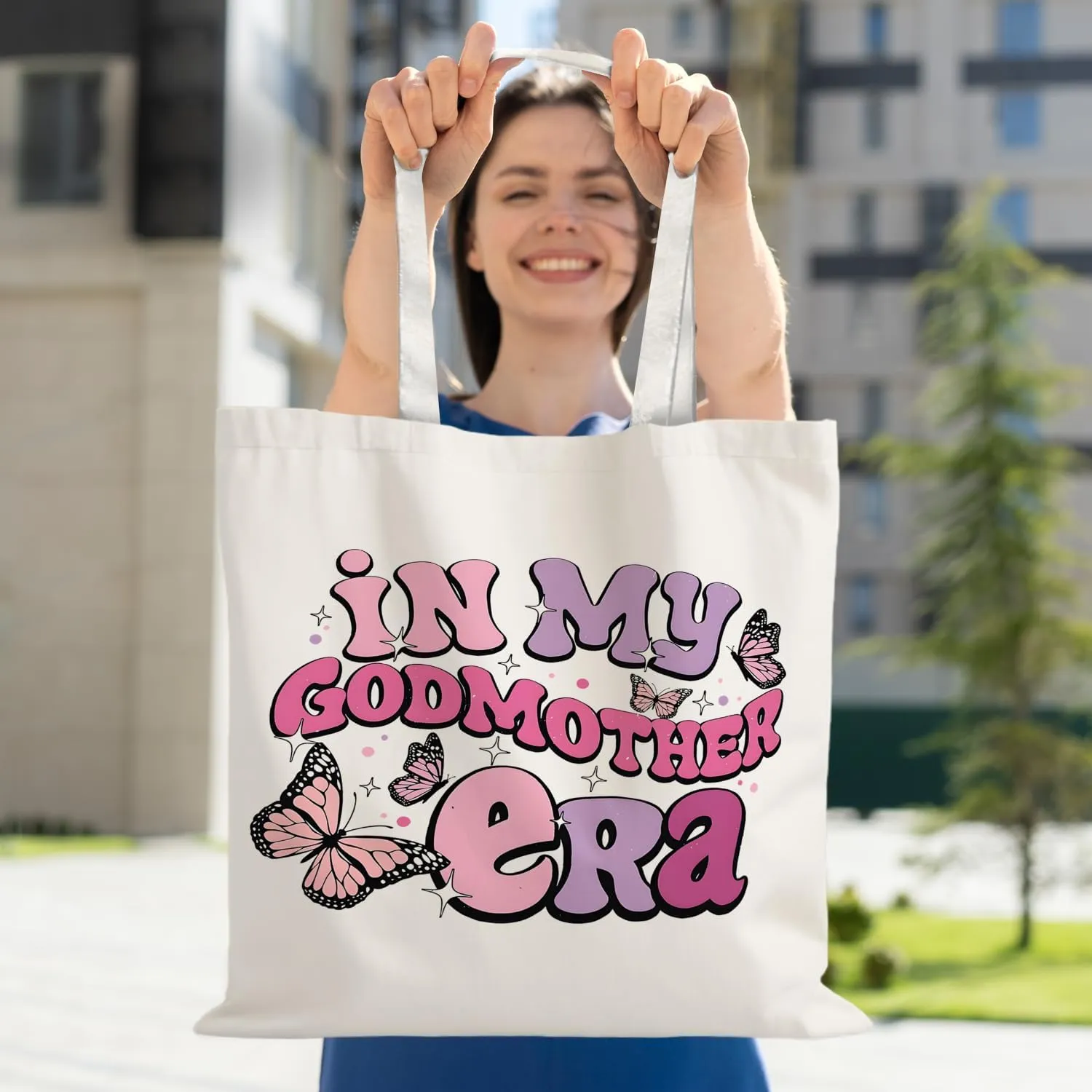 Mama Tote Bag, Mama Gifts for Mother Canvas Tote Bag Gifts from Kids Sons Daughters, Reusable Grocery Bags