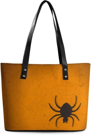 Map Kawaii Hobo Handbags With Zipper Large Capacity Satchel Tote Bag Shoulder Bag