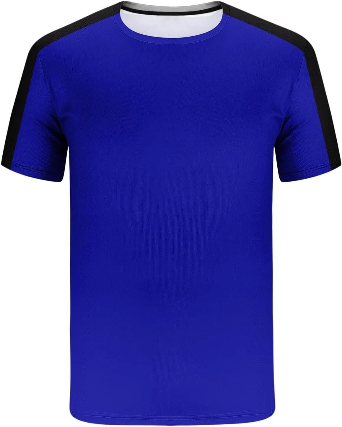 Men's 2 Piece Outfits Short Sleeve T-Shirt and Drawstring Shorts Workout Tracksuit Summer Fashion Color Block Outfits