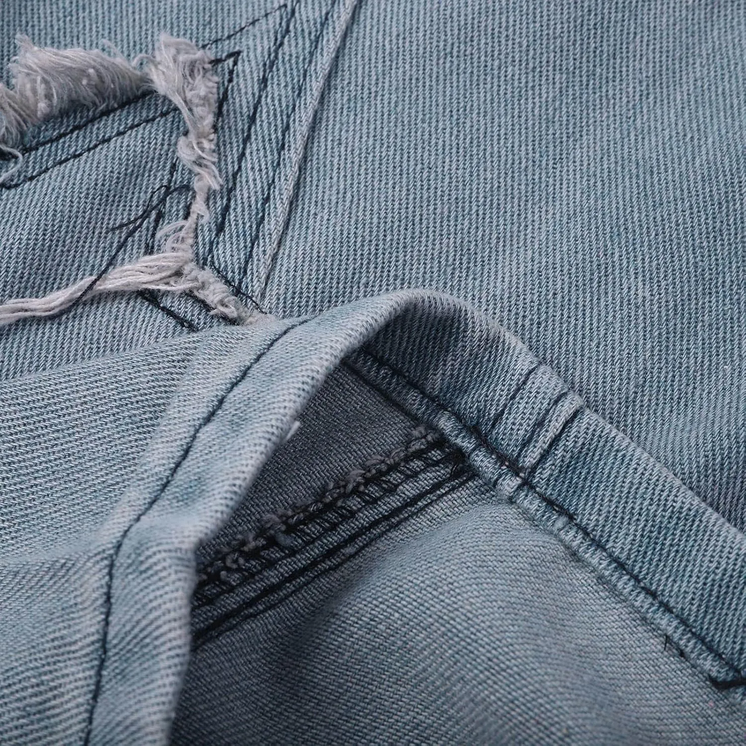 Men's Baggy Jeans Joggers Loose Fit Straight Leg Denim Pants Vintage Relaxed Streetwear Wide Leg Trousers