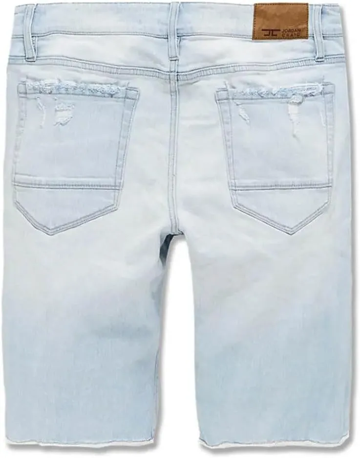 Mens Ice Blue Shorts
