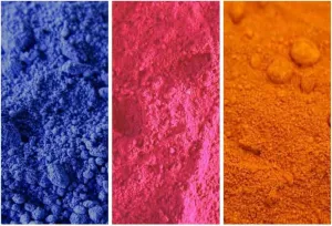 Mixed Colour Pigment Packs - 3x80ml EA (BOLD collection | Blue - Pink - Orange)