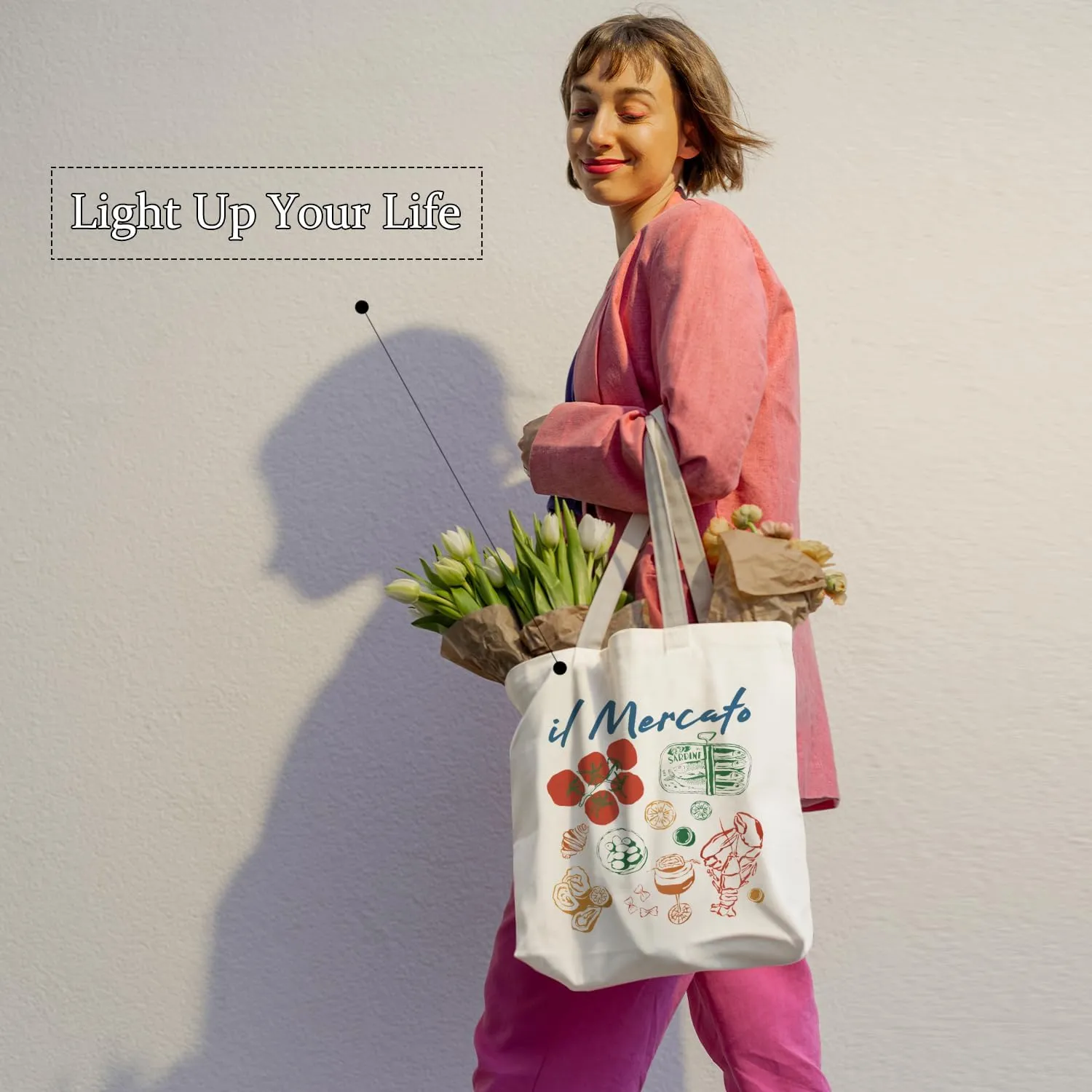 Nurse Tote Bag, Nurse Gifts Canvas Tote Bags for Women, Nurses Week Gifts, Nursing Reusable Grocery Shopping Bags