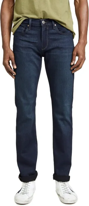 PAIGE Men's Federal Transcend Slim Straight Jeans