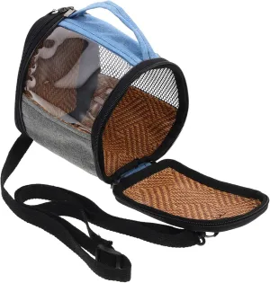 Parrot Carrier Pouch Outdoor Birds Carrying Bag for Small Pets Mesh Visible Design ' Essential for Travel Trips