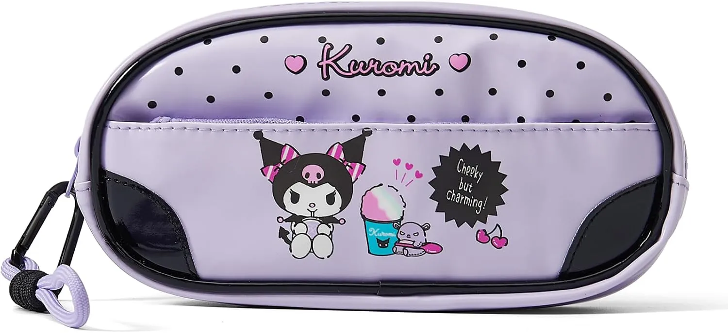 Pencil Pouch for Girls, Cute Pencil Case with Zipper, Large Capacity Clear Stationary Bag for School Teen Boys