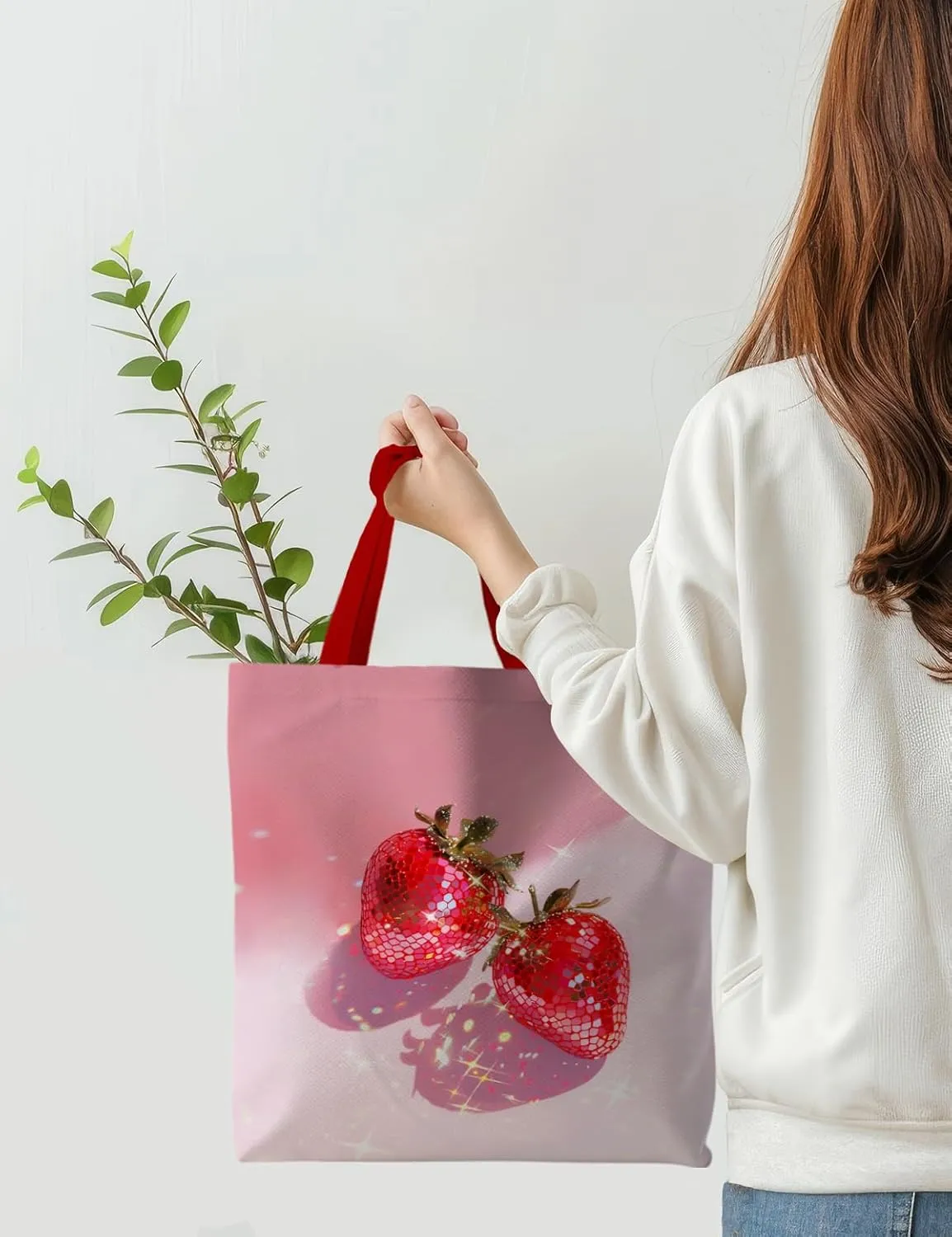 Preppy Tote Bag, Coquette Tote Bag, Preppy Stuff, Reusable Grocery Bags Shopping Bags