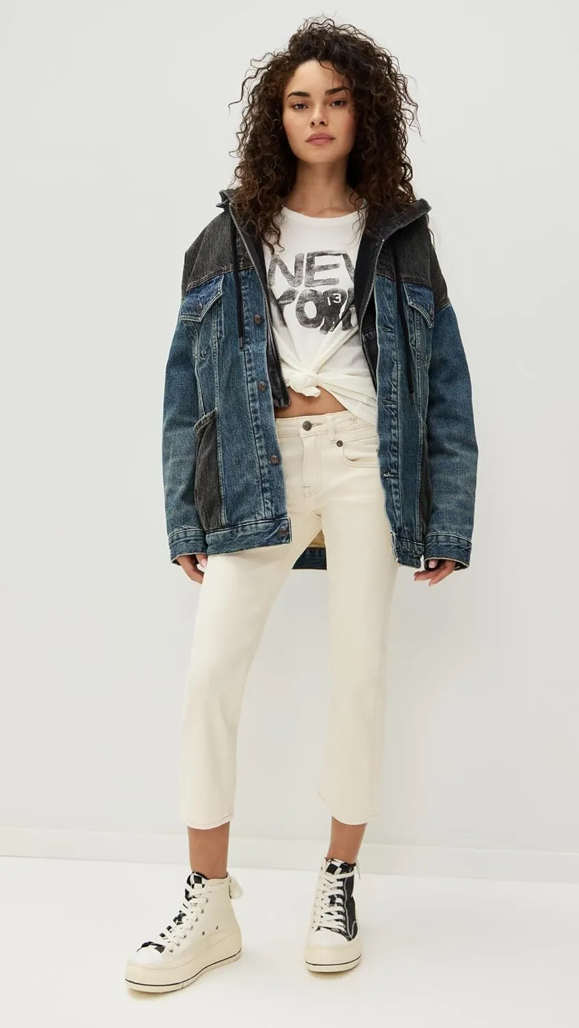 R13 Women's Boy Straight Jeans