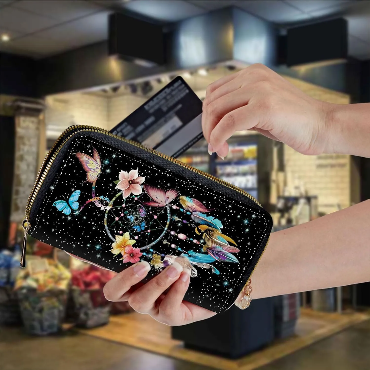 RYUITHDJP Large Capacity Wallet - A
