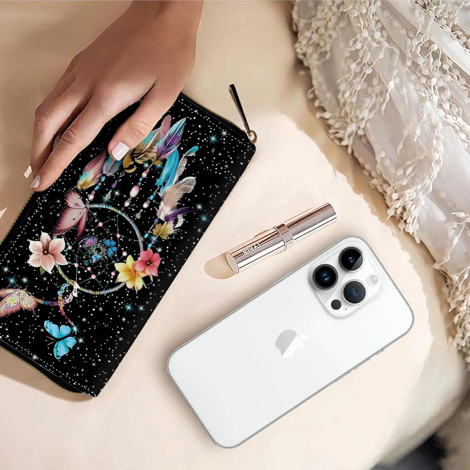 RYUITHDJP Large Capacity Wallet - A