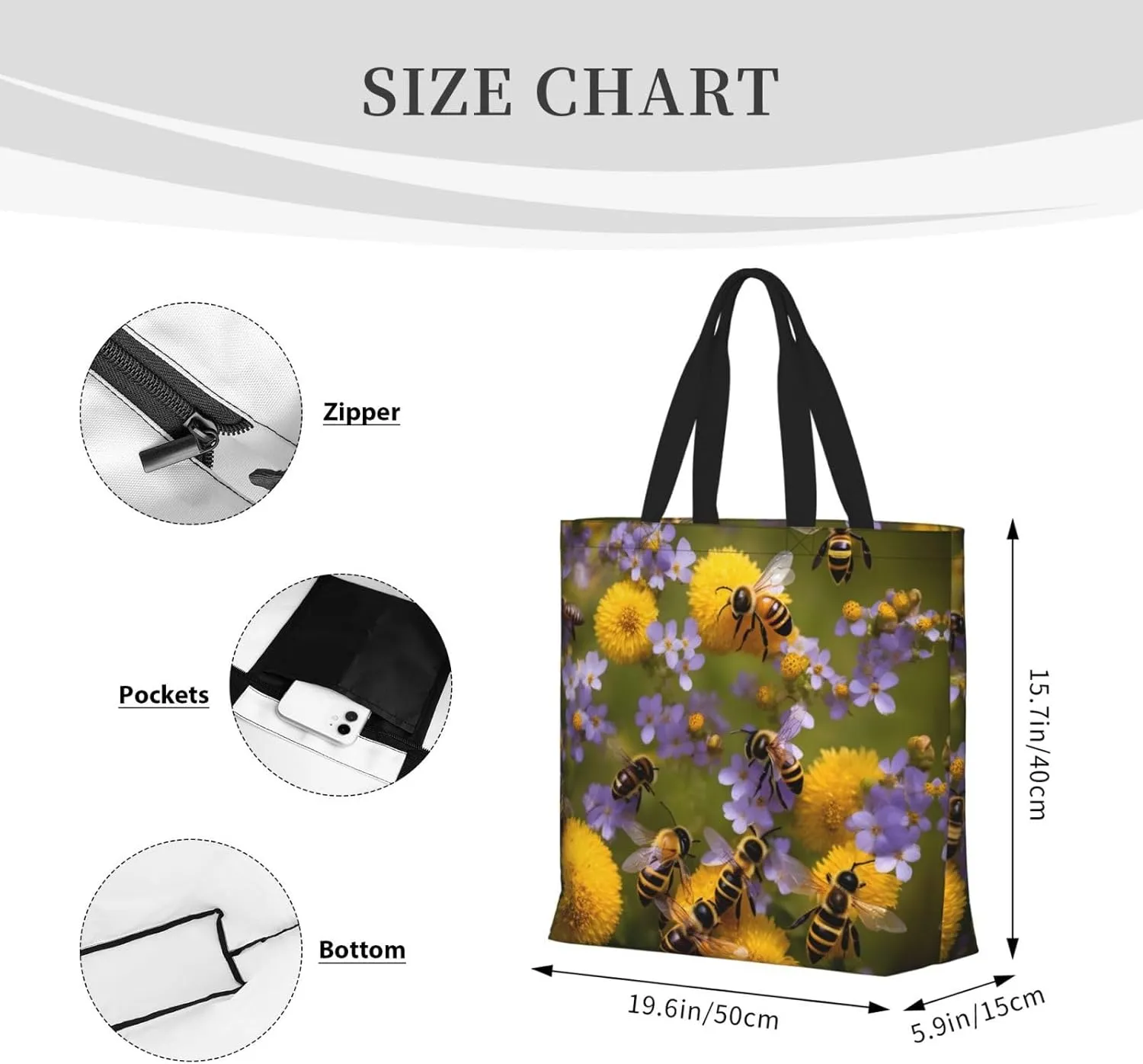 Sail Boat Nautical Compass Print Aesthetic Tote Bag For Women Cute Tote Bag Funny With Library Reusable Grocery Bag