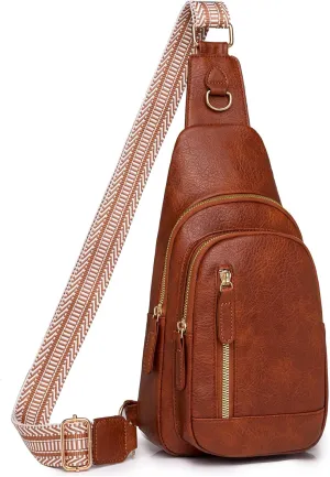 Seoky Rop Crossbody Bag for Women Small Sling Bag Leather Shoulder Cross Body Bag for Travel