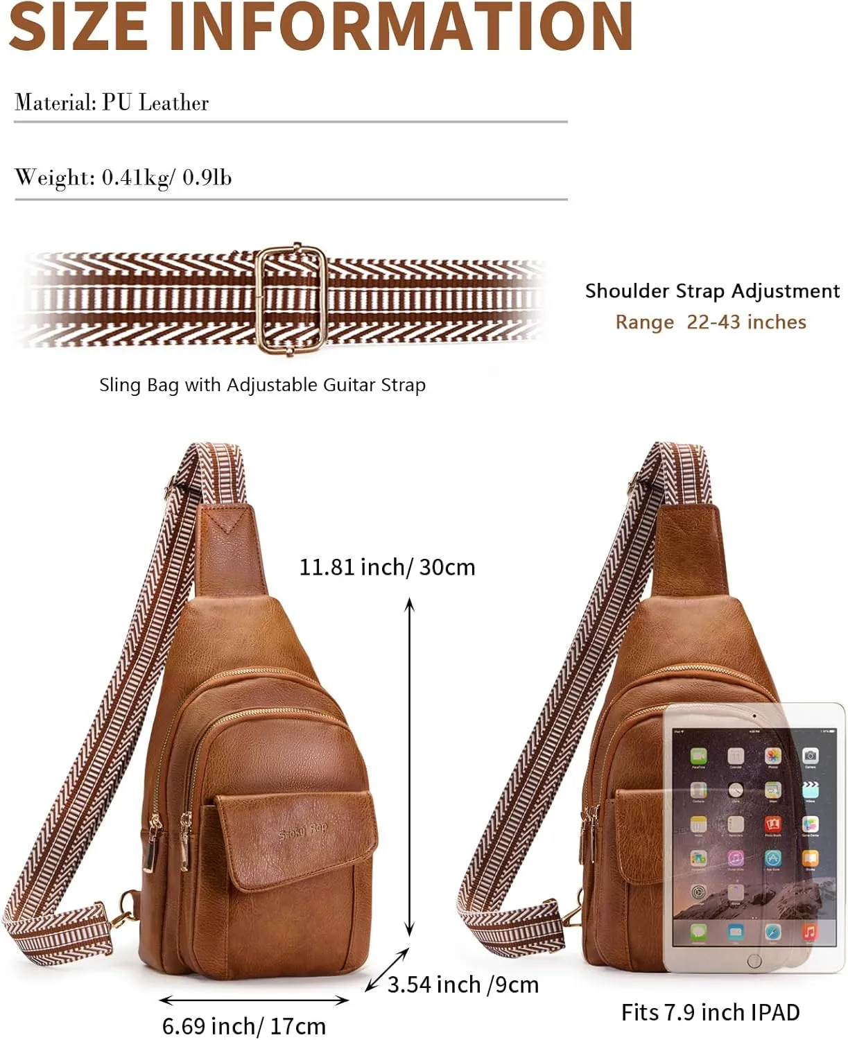 Seoky Rop Crossbody Bag for Women Small Sling Bag Leather Shoulder Cross Body Bag for Travel