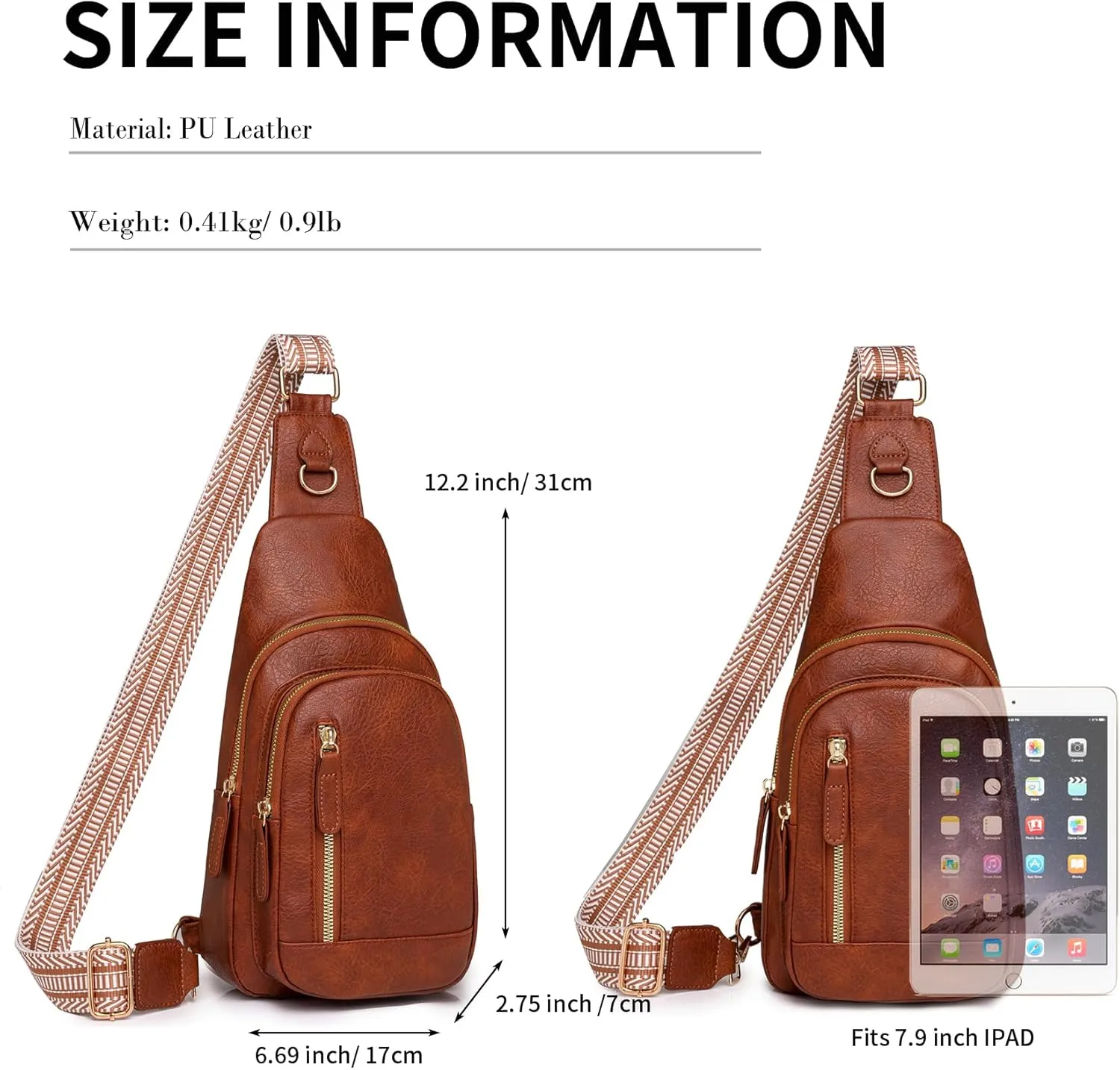 Seoky Rop Crossbody Bag for Women Small Sling Bag Leather Shoulder Cross Body Bag for Travel