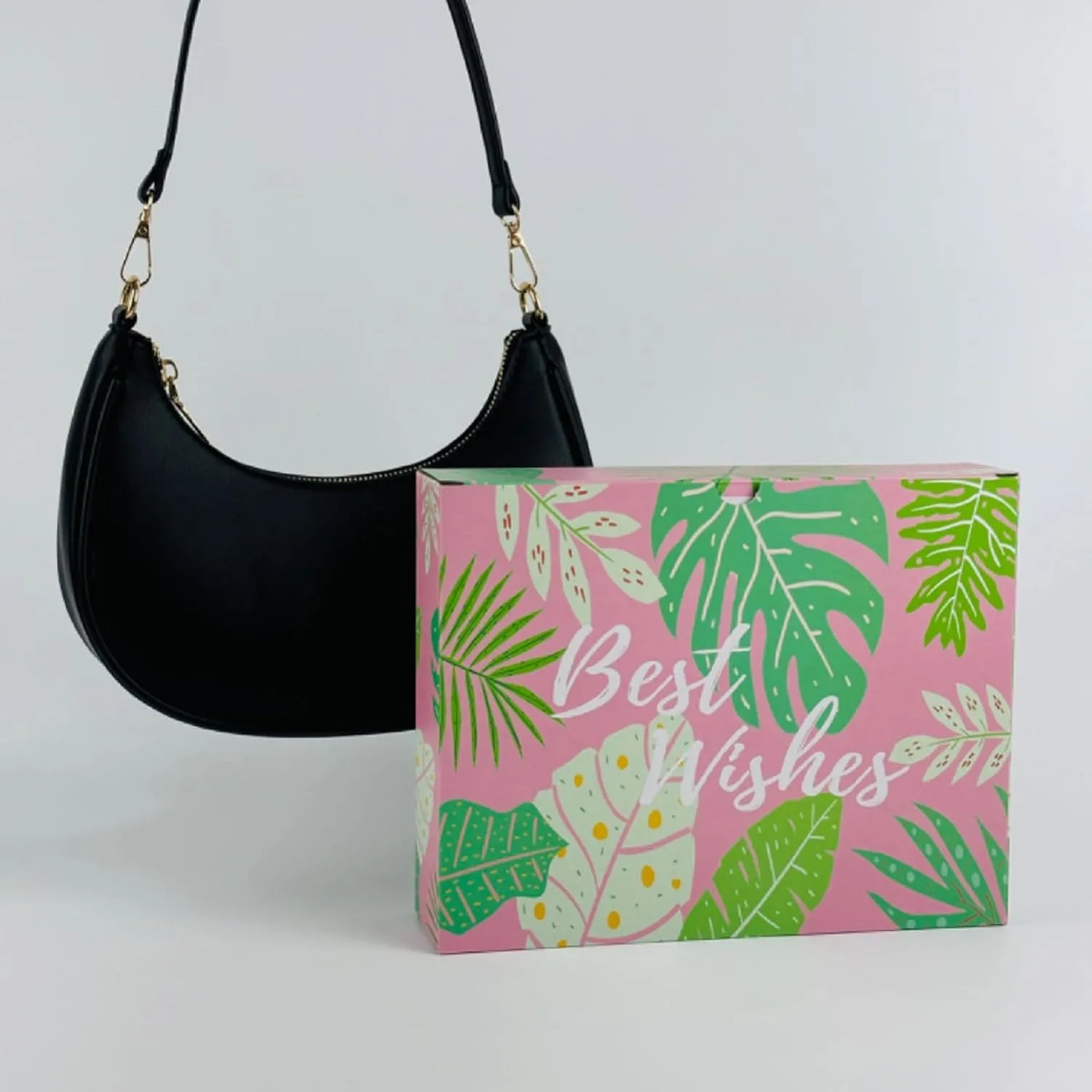 Shoulder Bags for Women, Cute Hobo Tote Handbag Mini Clutch Purse with Zipper Closure