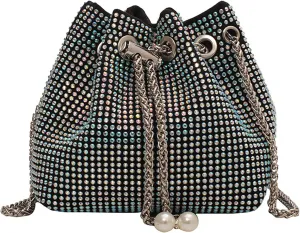 Small Crossbody Bag bucket bag Bling Shoulder Bag Purse for Women
