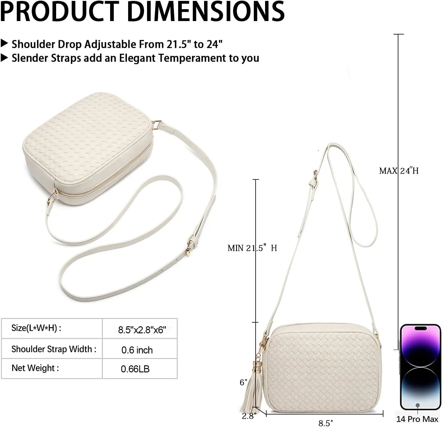 Small Crossbody Purses for Women Trendy Woven Cross Body Bag and Boho Purse,Soft Leather Handbags