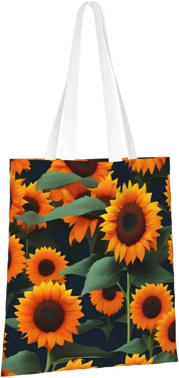 Soccer Ball On Grassy Canvas Aesthetic Tote Bag Unisex Beach Bag Shopping Bags Shoulder Bag Reusable Grocery Bags