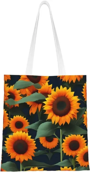 Soccer Ball On Grassy Canvas Aesthetic Tote Bag Unisex Beach Bag Shopping Bags Shoulder Bag Reusable Grocery Bags