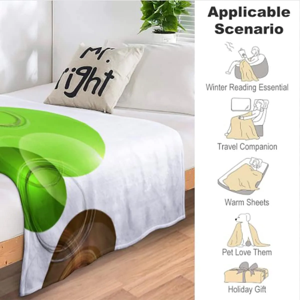 Sport Shoes Sneakers Black White Throw Blanket, Blankets for Couch, Bed, Sofa，Reversible Fluffy Plush Flannel Fleece Blankets and Throws for Adults Women Men 70x80 Inches
