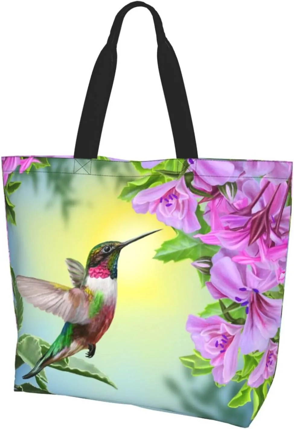 Thanksgiving Turkey Tote Bag Casual Portable Shoulder Bags Reusable Handbag For Women Travel Shopping