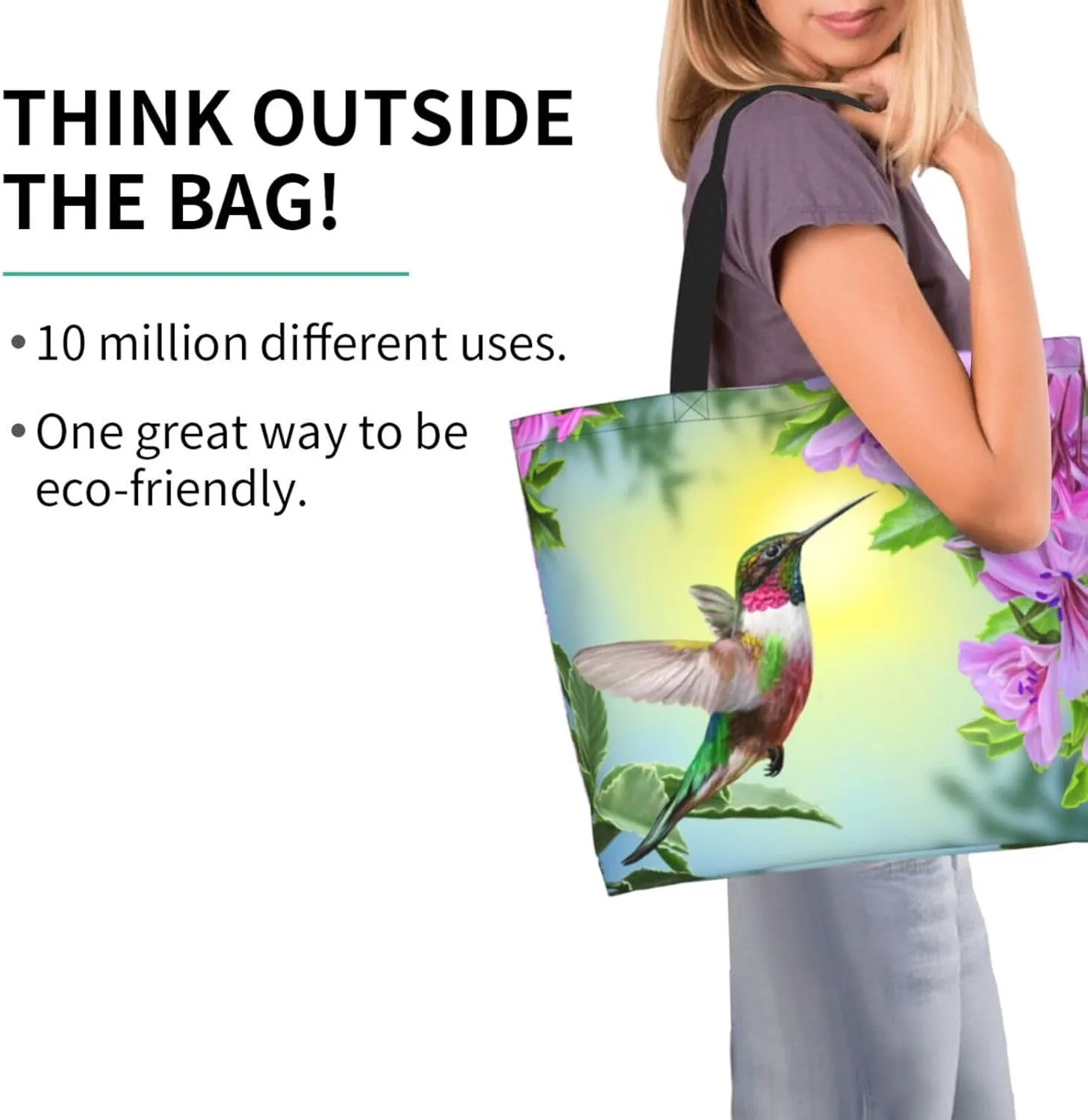Thanksgiving Turkey Tote Bag Casual Portable Shoulder Bags Reusable Handbag For Women Travel Shopping