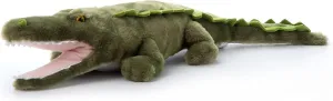 The Petting Zoo Alligator Stuffed Animal, Gifts for Kids, Wild Onez Zoo Animals, Alligator Plush Toy 22 inches