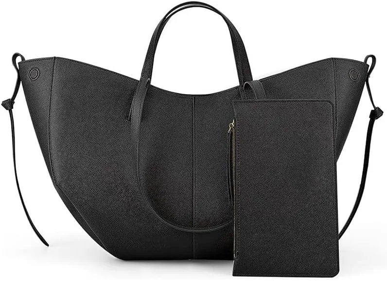 Tote Bag for Women, Faux Leather Tote Bag Fall Shoulder Bag Large Capacity Tote Handbags with Magnetic Closure