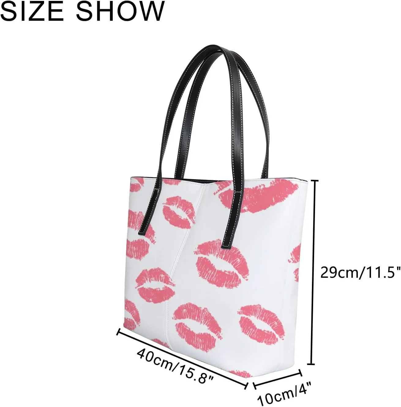 Tote Bag for Women PU Leather Handbags Women's Crossbody Handbags Work Tote Bags for Women Coachbags Tote Bag with Zipper