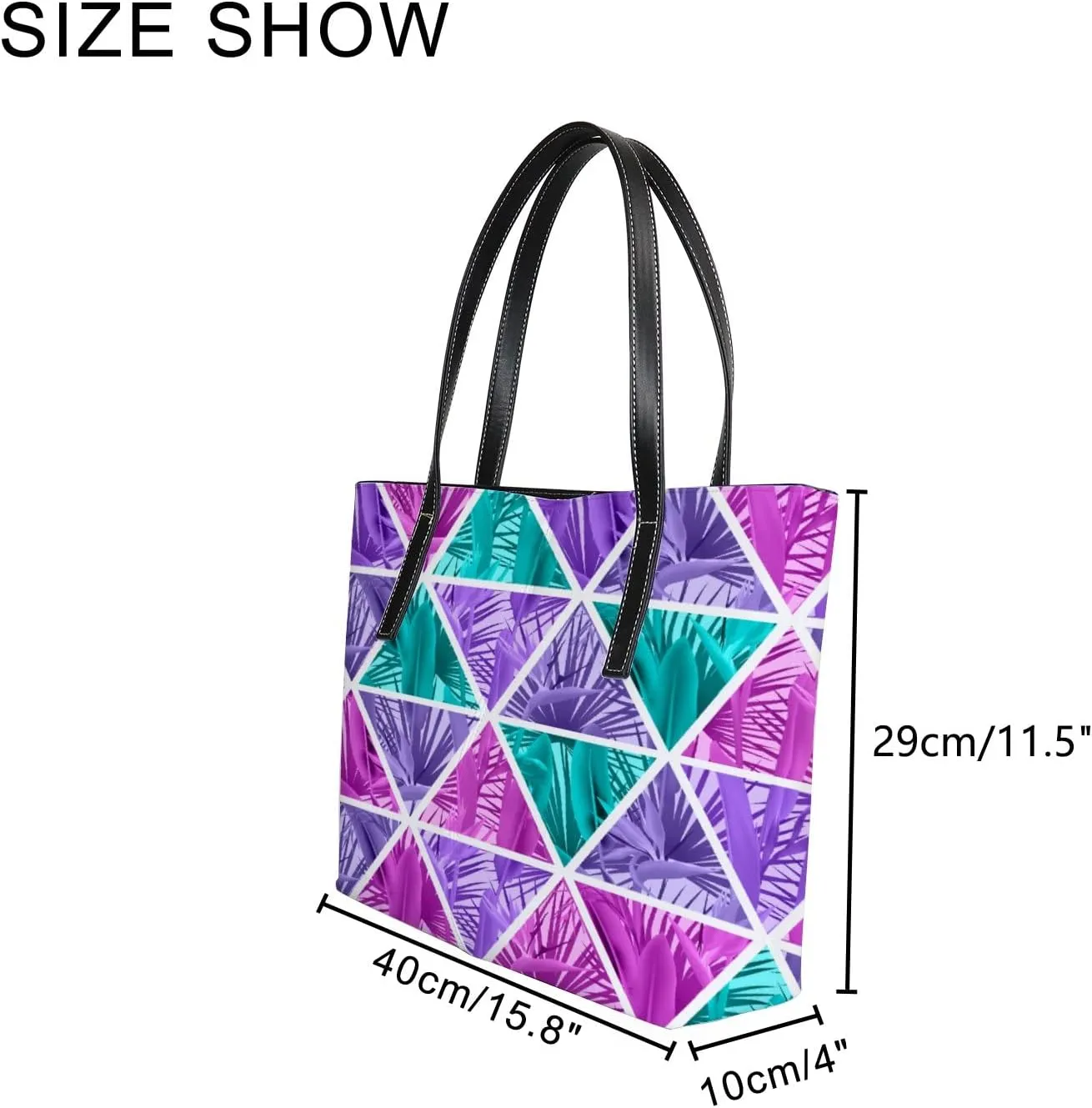Tote Bag for Women PU Leather Handbags Women's Crossbody Handbags Work Tote Bags for Women Coachbags Tote Bag with Zipper