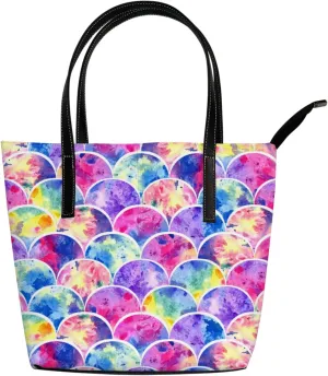 Tote Bag for Women PU Leather Handbags Women's Crossbody Handbags Work Tote Bags for Women Coachbags Tote Bag with Zipper