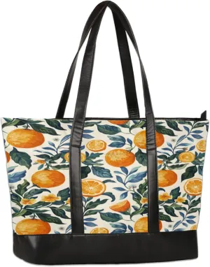 Tote Bag for Women with Zipper, Laptop Tote Bags Laptop Sleeve Case Shoulder Bag