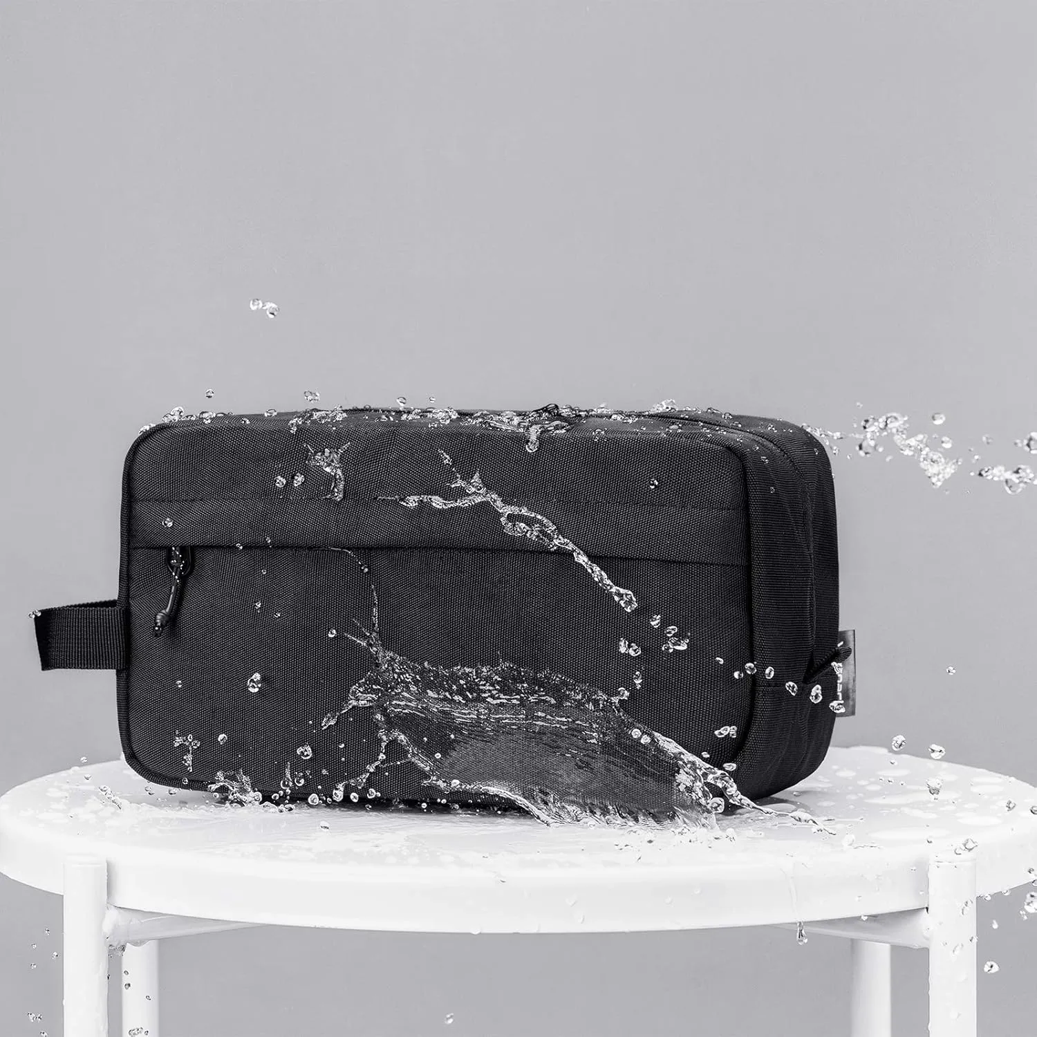 Vorspack Travel Toiletry Bag for Men - Hanging Toiletries Bag Water Resistant Dopp Kit Travel Bag for Toiletries Accessories