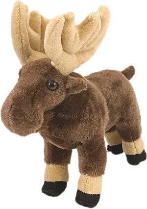 Wild Republic Moose Plush, Stuffed Animal, Plush Toy, Gifts for Kids, Cuddlekins 8 Inches