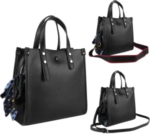 Women's Designer Handbags Genuine Soft Leather Top Handle Purses and Handbags Satchel Shoulder Bag