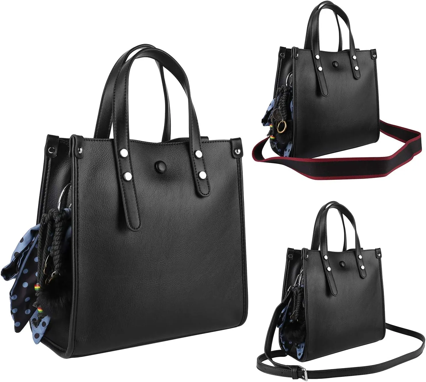 Women's Designer Handbags Genuine Soft Leather Top Handle Purses and Handbags Satchel Shoulder Bag