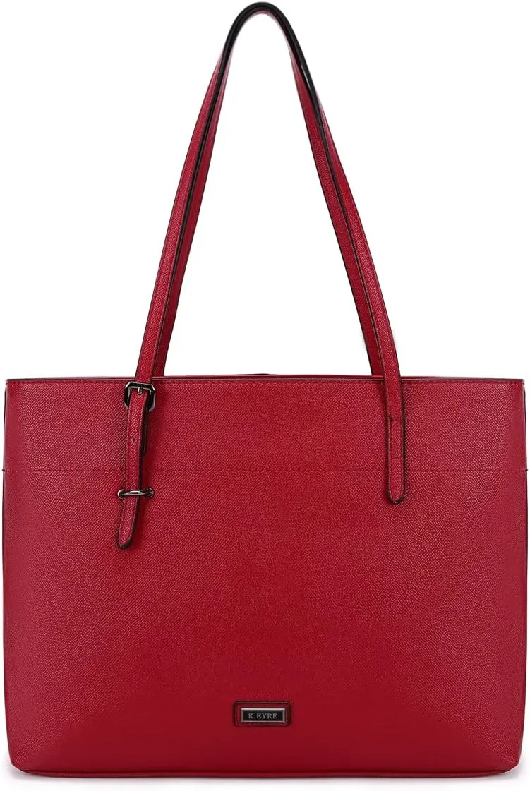 Women's Soft Faux Leather Tote Bag Purse Handbags Wallet Tote Shoulder Bag Purse Large Capacity