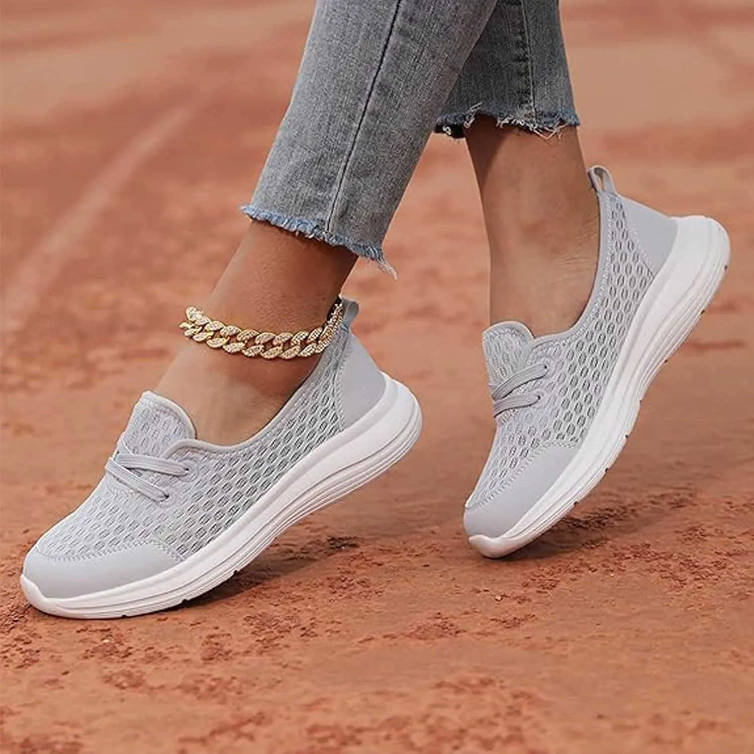 Women's Soft Sole Mesh Comfort Orthopedic Shoes, Women's Lightweight Soft Sole Mesh Comfort Orthopedic Shoes