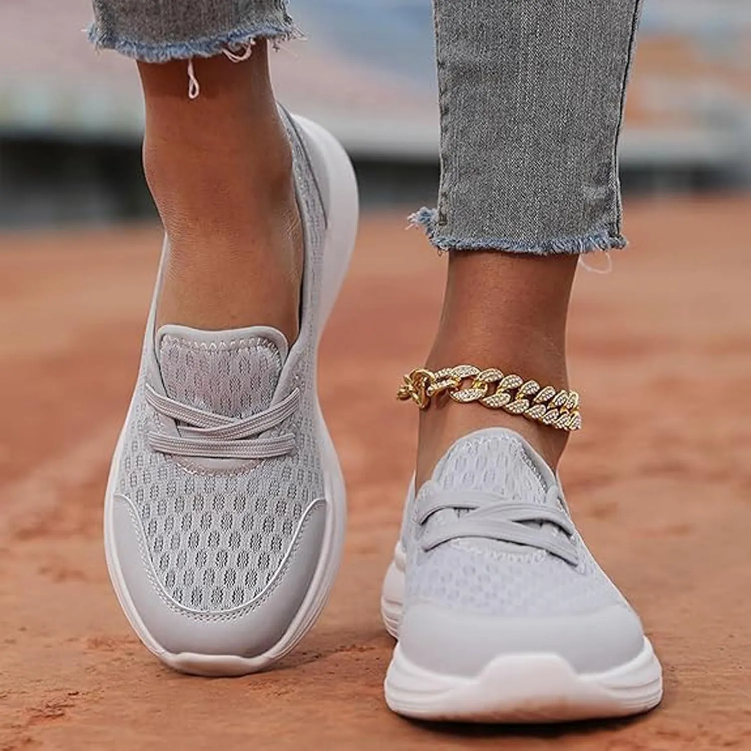 Women's Soft Sole Mesh Comfort Orthopedic Shoes, Women's Lightweight Soft Sole Mesh Comfort Orthopedic Shoes