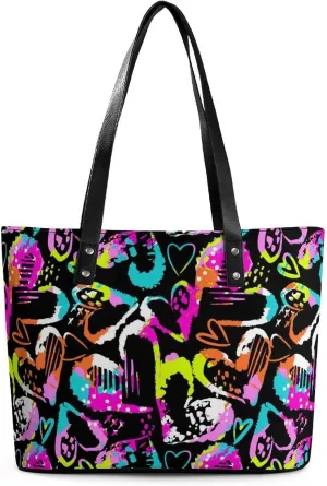 Women's Waterproof Shoulder Commuter Bag Large Work Tote Bag Handbag