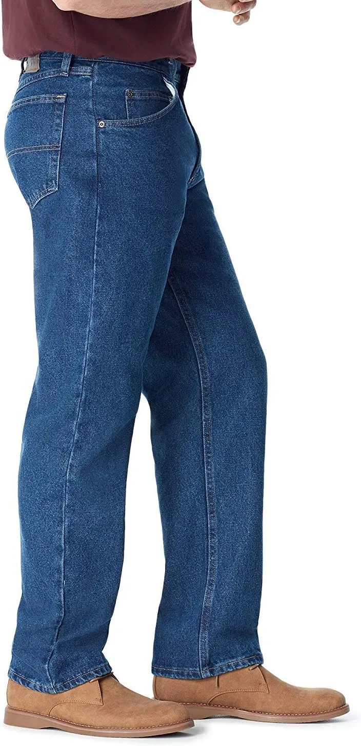 Wrangler Men's Classic 5-Pocket Relaxed Fit Cotton Jean