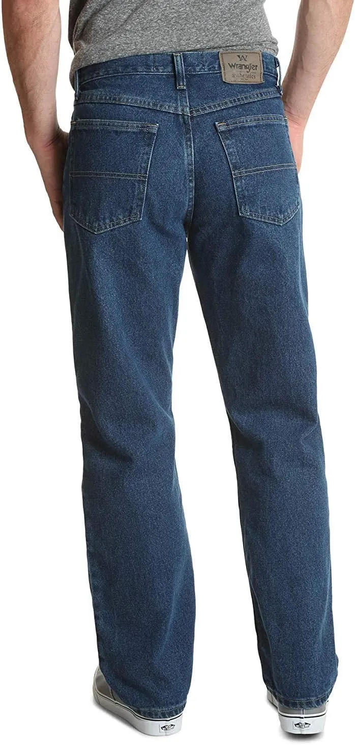 Wrangler Men's Classic 5-Pocket Relaxed Fit Cotton Jean