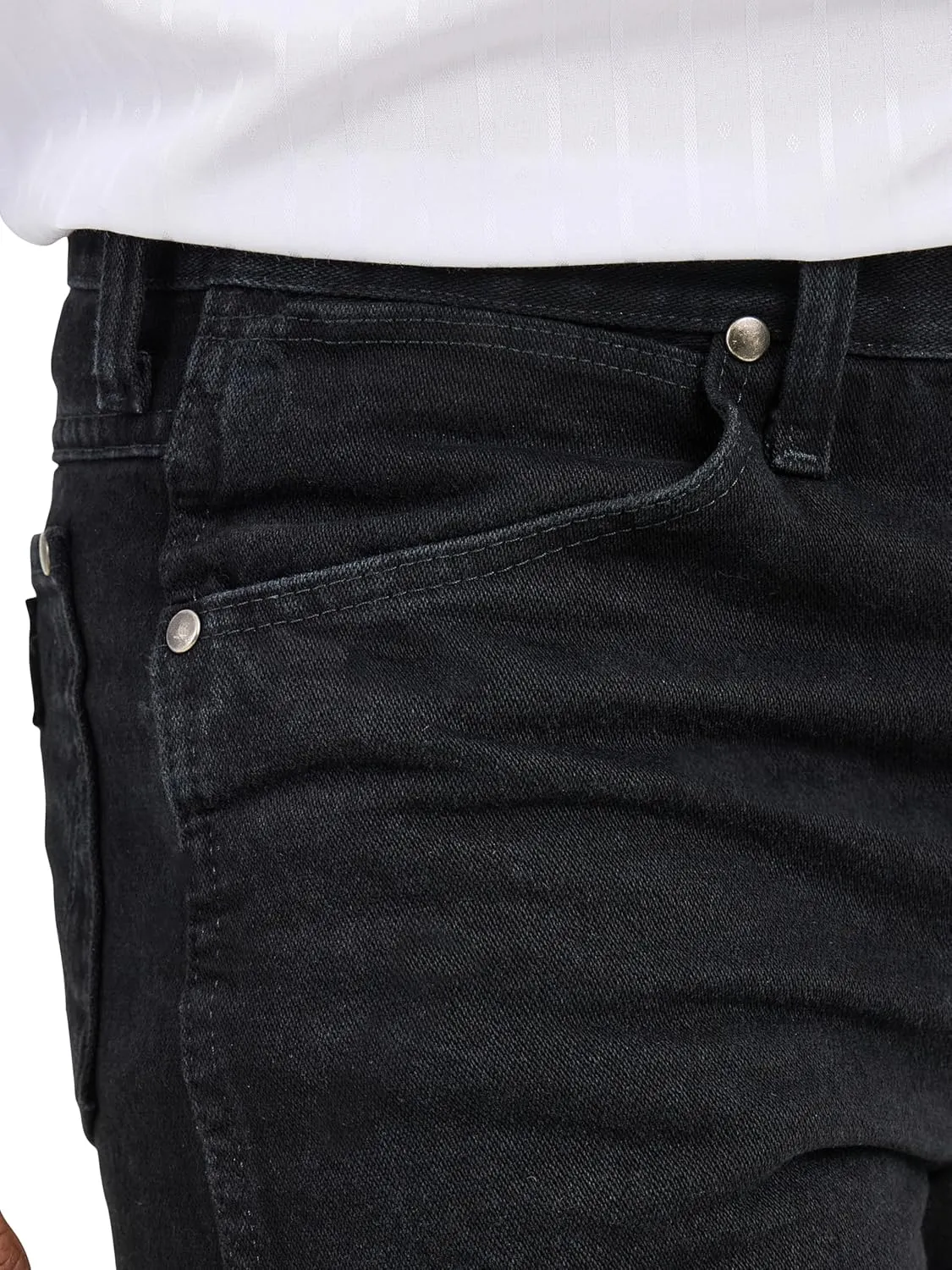 Wrangler Men's Cowboy Cut Silver Edition Slim Fit Boot Cut Jeans