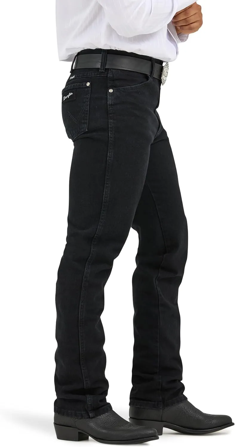 Wrangler Men's Cowboy Cut Silver Edition Slim Fit Boot Cut Jeans