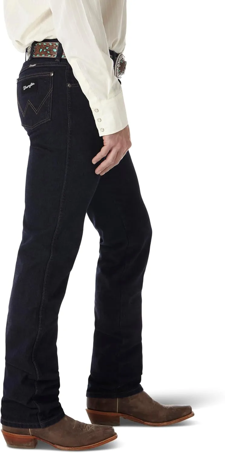 Wrangler Men's Cowboy Cut Silver Edition Slim Fit Boot Cut Jeans