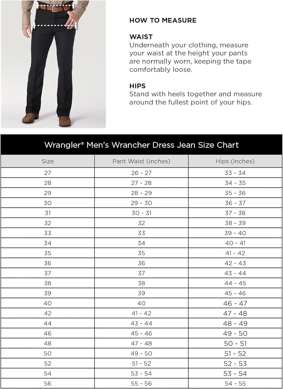 Wrangler Men's Wrancher Dress Jeans